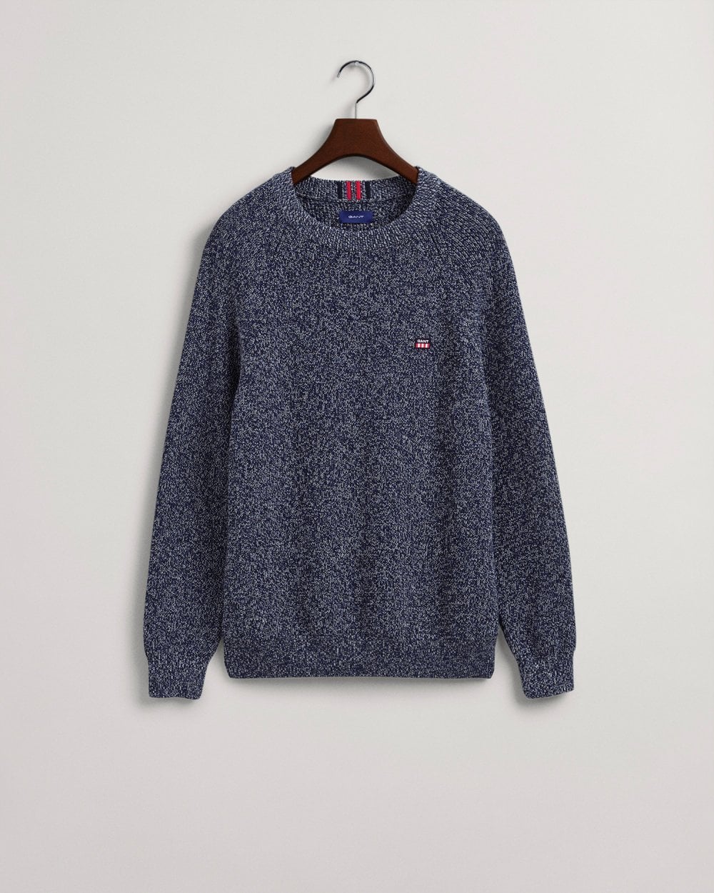 Twisted Cotton Crew Neck Sweater