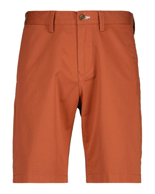 Hallden Slim Fit Twill Shorts