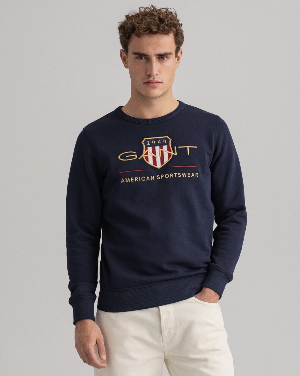 Archive Shield Crew Neck Sweatshirt