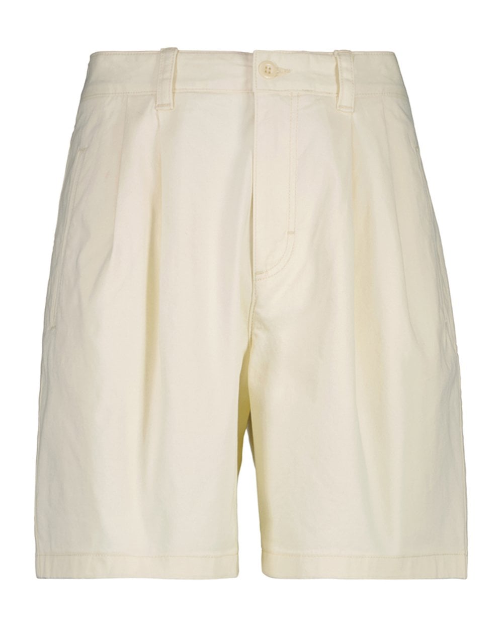 Relaxed Fit Pleated Shorts