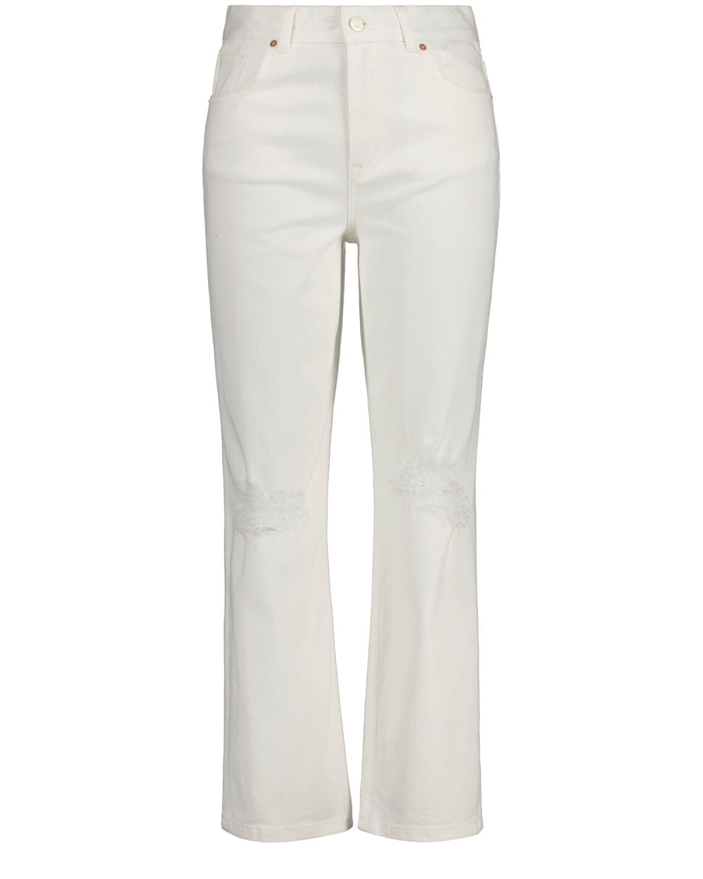 White Relaxed Jeans