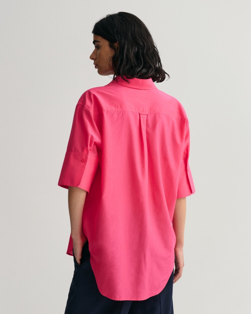 Relaxed Fit Cotton Silk Short Sleeve Shirt – Gant Kuwait