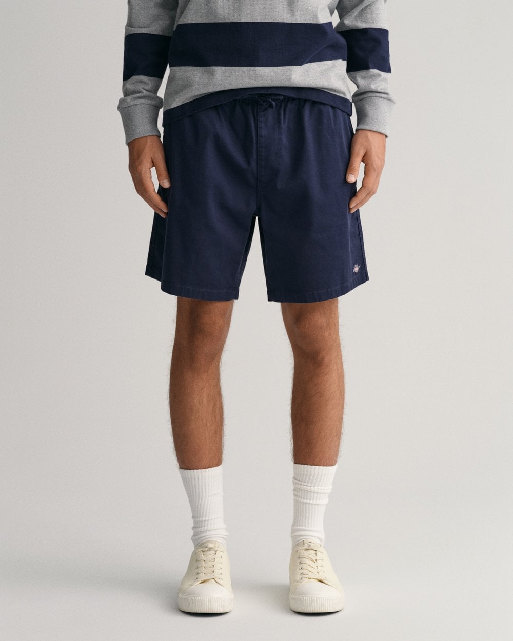 Drawstring Logo Shorts