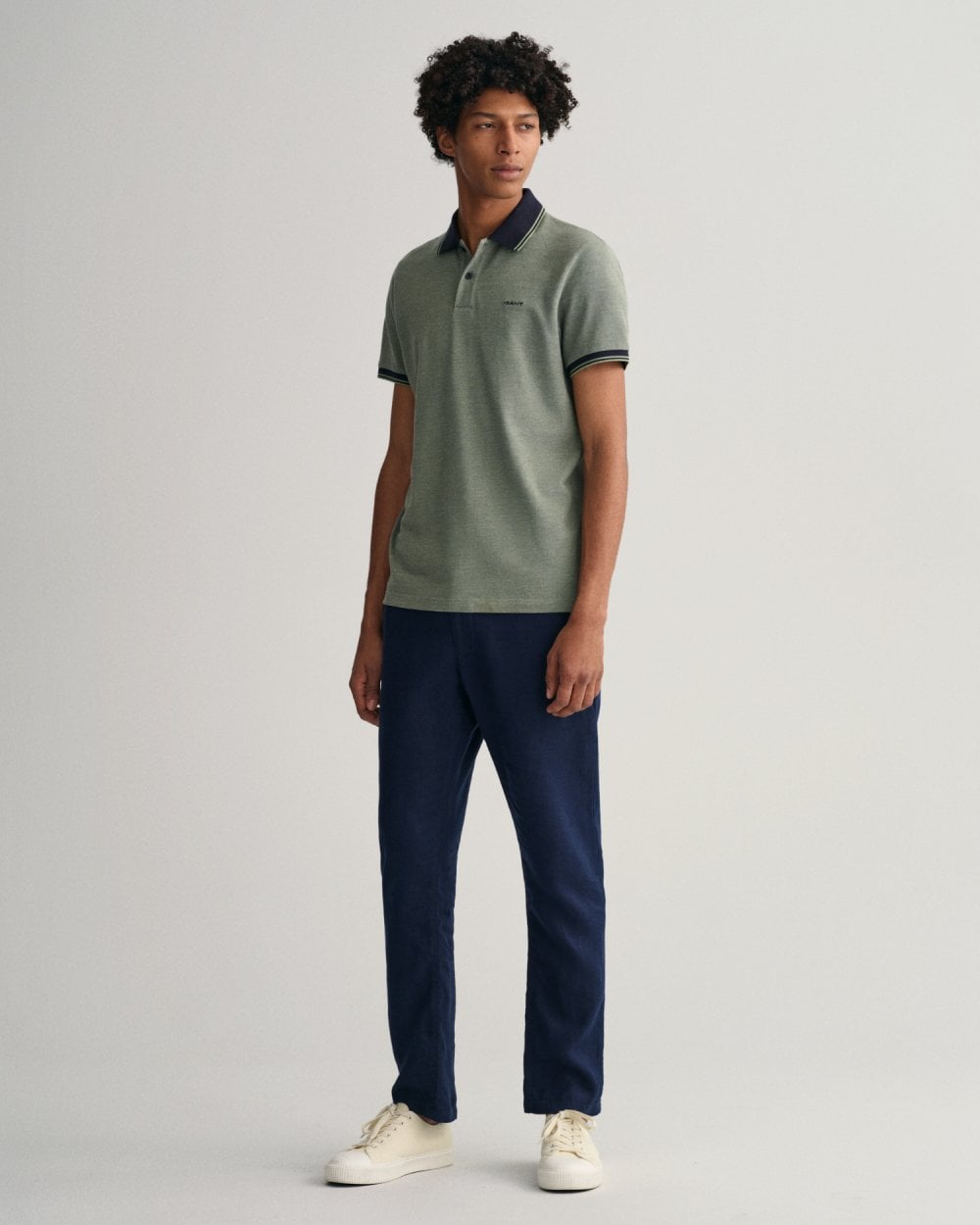 4-Color Oxford Pique Polo Shirt