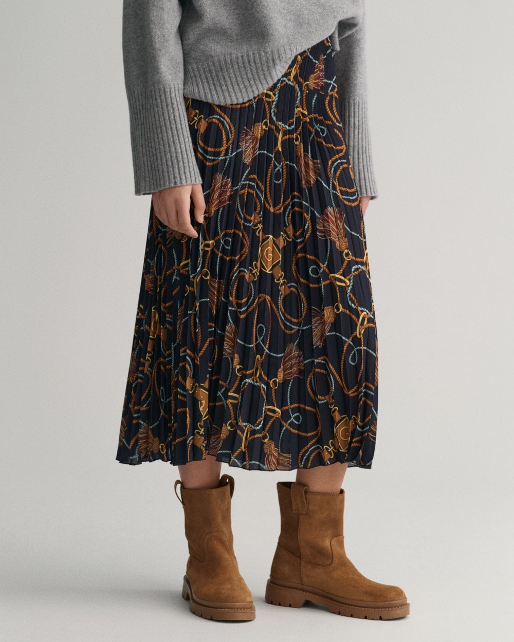 Rope Print Skirt