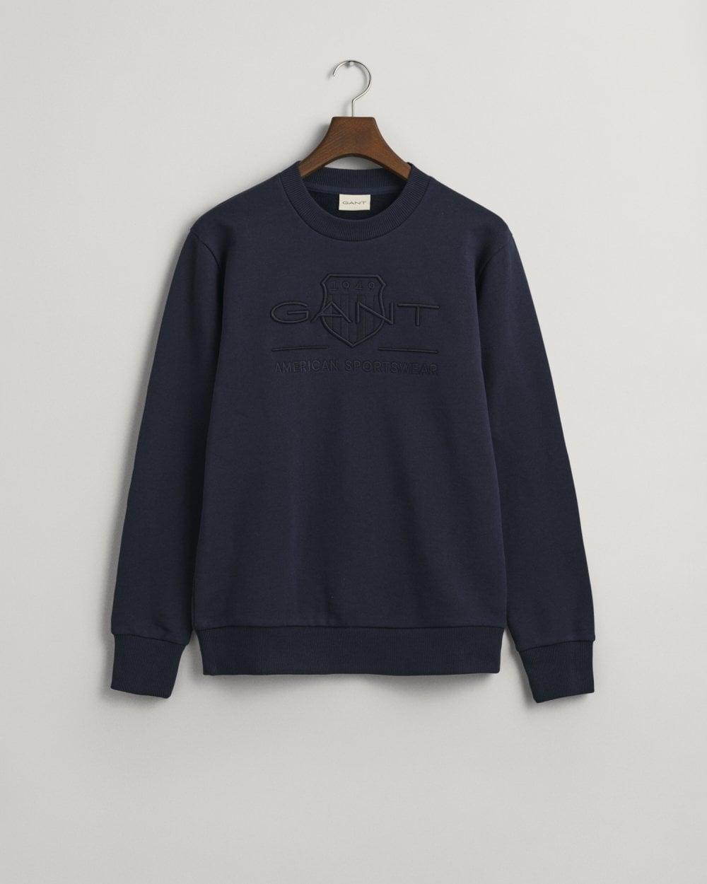 Tonal Shield Crew Neck Sweatshirt