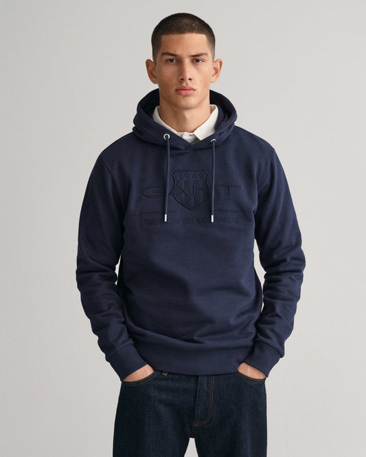 Tonal Shield Hoodie