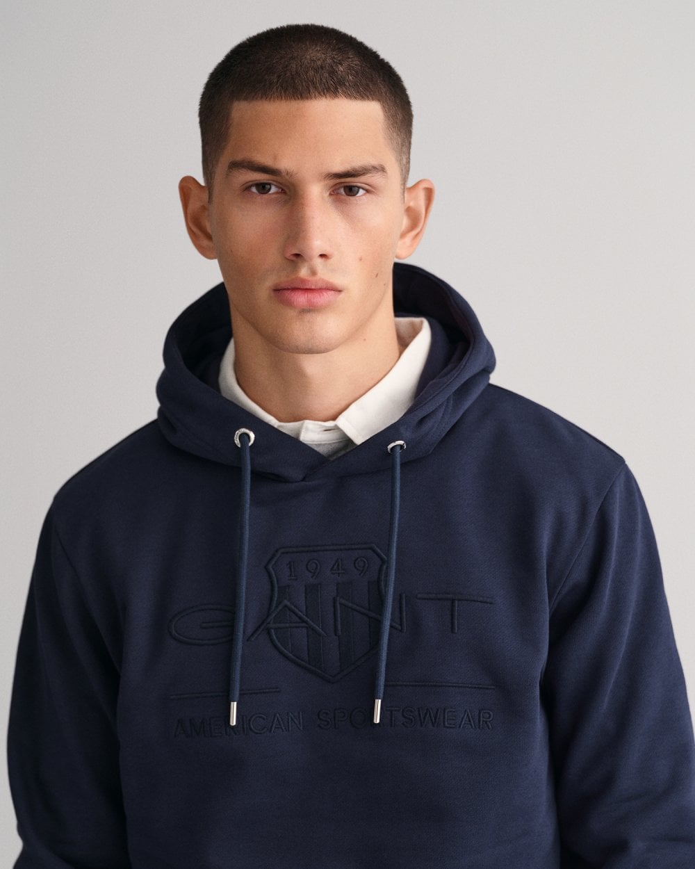 Tonal Shield Hoodie