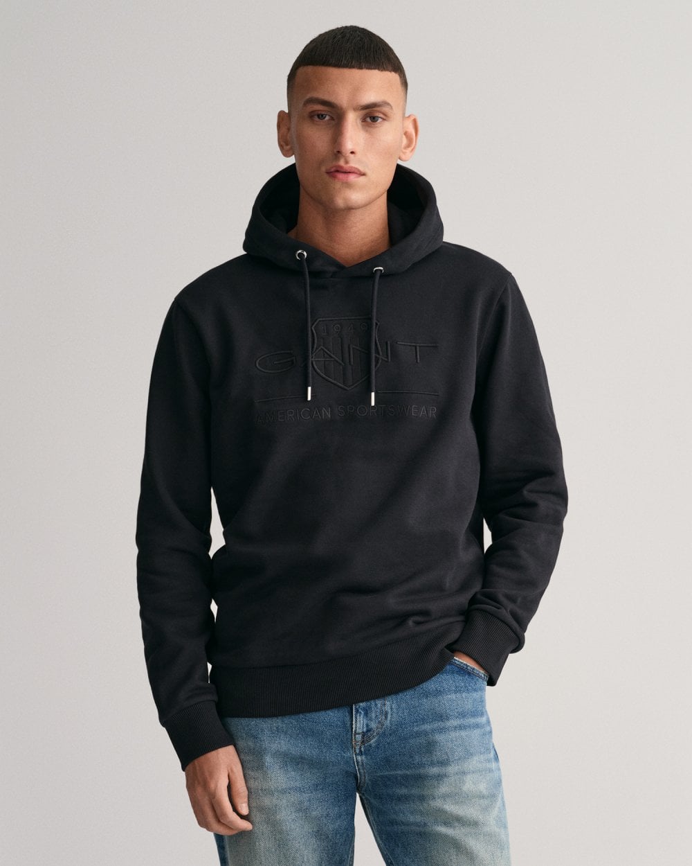 Tonal Shield Hoodie