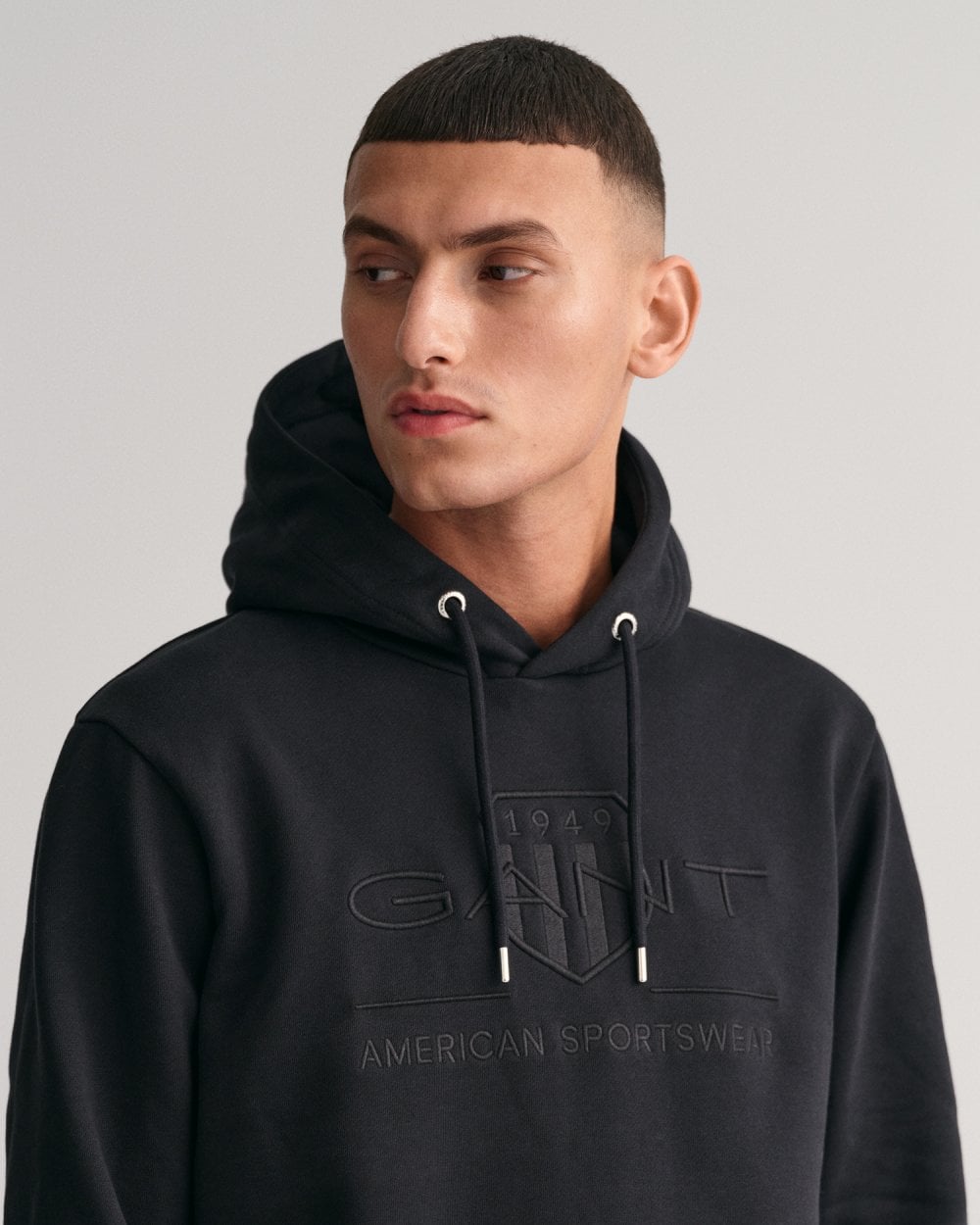 Tonal Shield Hoodie