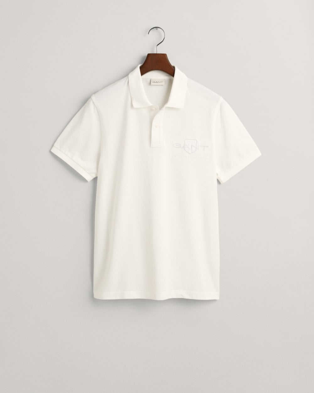 Tonal Shield Polo Shirt