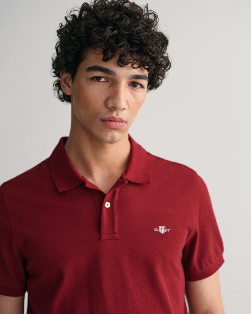 Regular Fit Shield Pique Polo Shirt