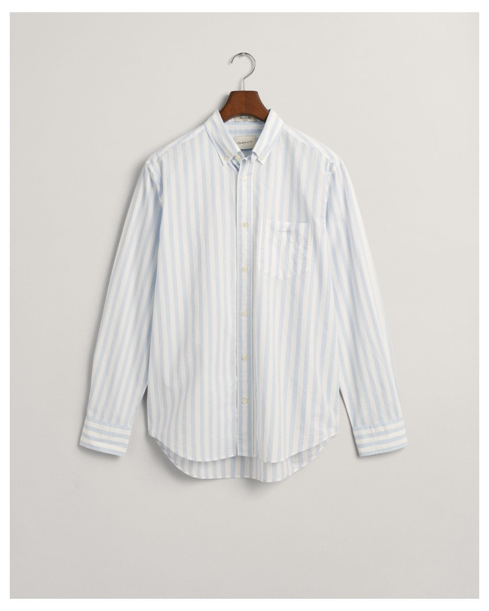 Regular Fit Striped Poplin Shirt