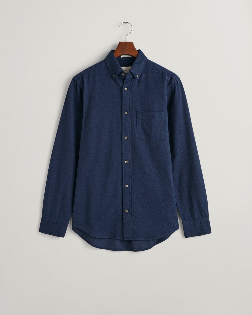 Regular Fit Herringbone Flannel Shirt