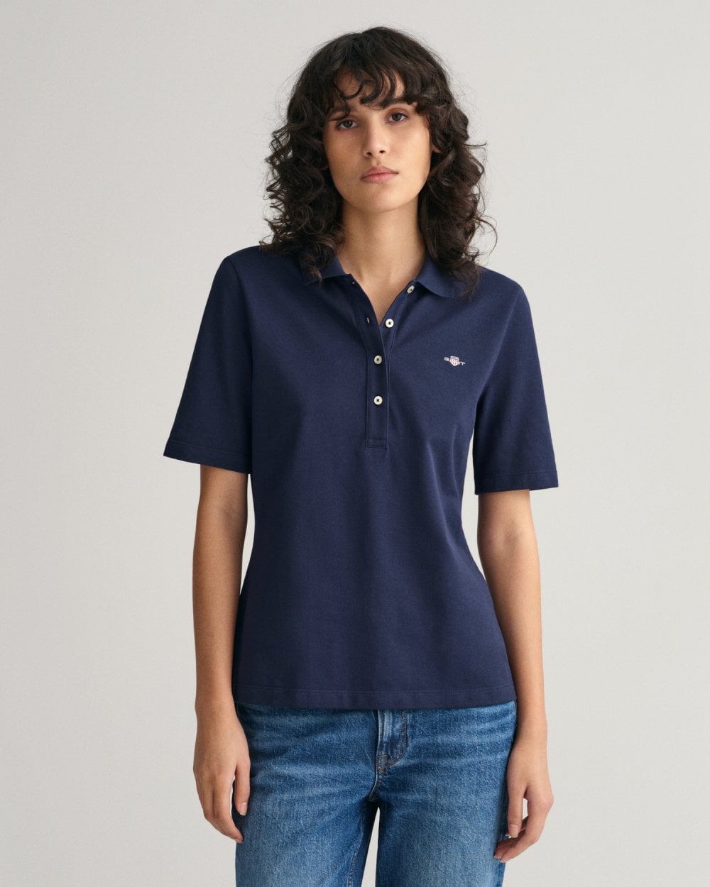 Shield Pique Polo Shirt