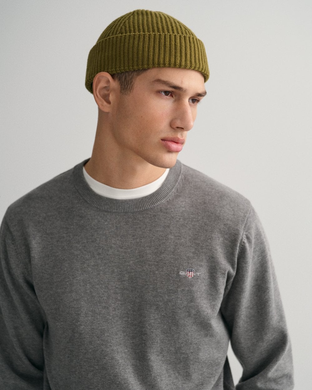 Classic Cotton Crew Neck Sweater