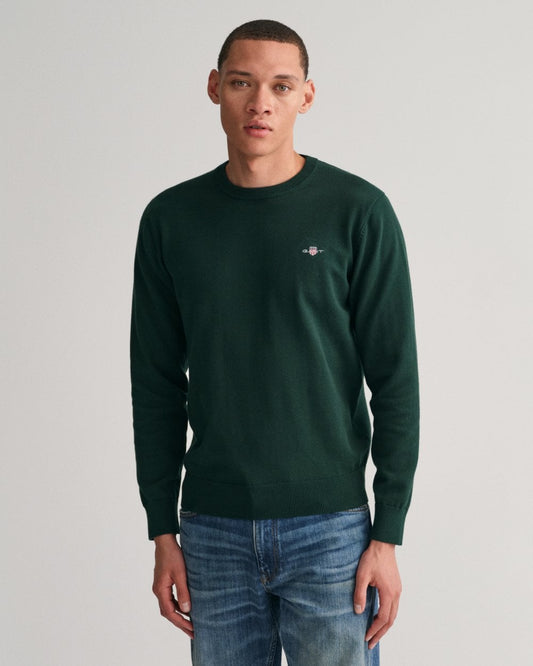 Classic Cotton Crew Neck Sweater