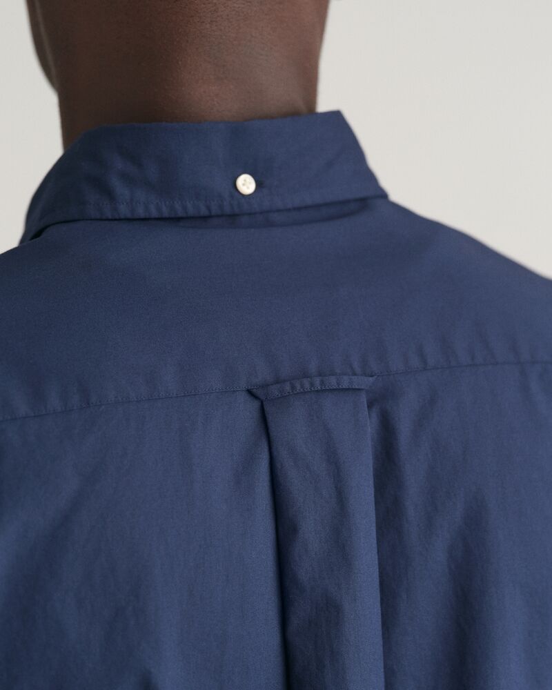 Regular Fit Poplin Shirt S / Marine