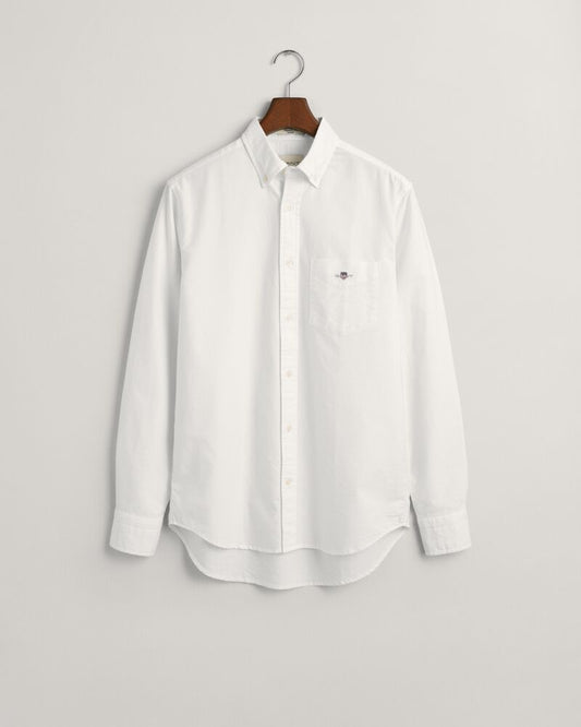 Regular Fit Oxford Shirt S / White