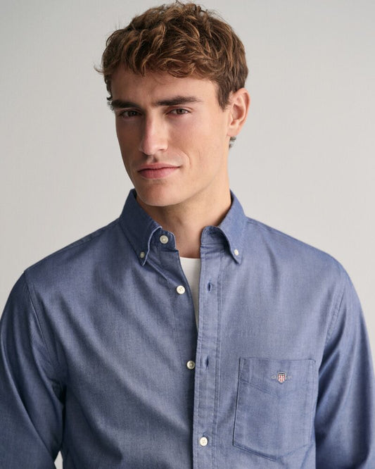 Regular Fit Oxford Shirt S / Persian Blue
