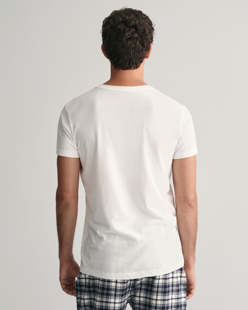 2-Pack Crew Neck T-Shirts S / White